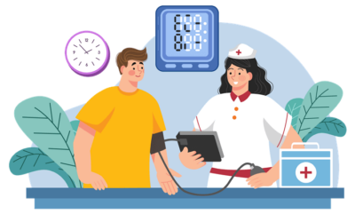 Blood pressure – High and Low levels